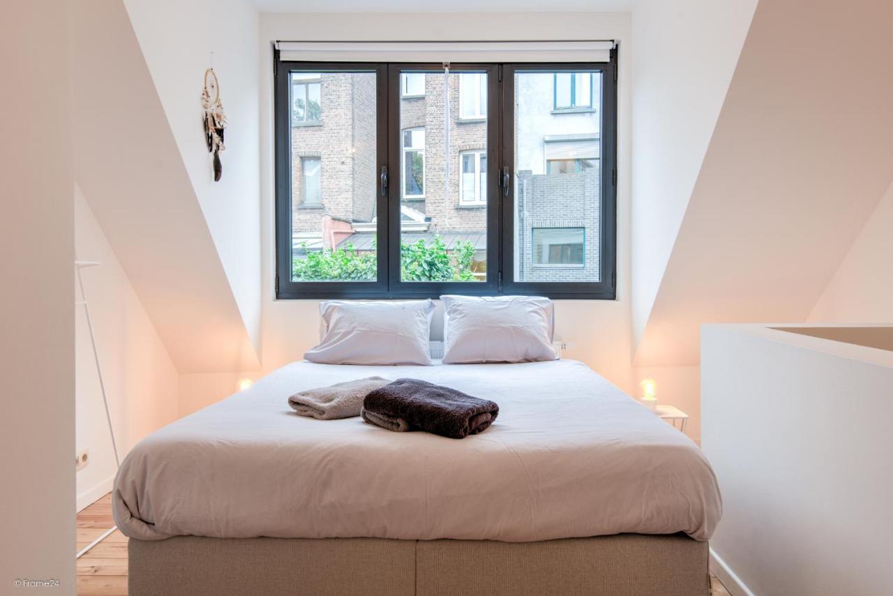 Stylishly Furnished Private Home In A Vibrant Area Antwerpen Exteriör bild